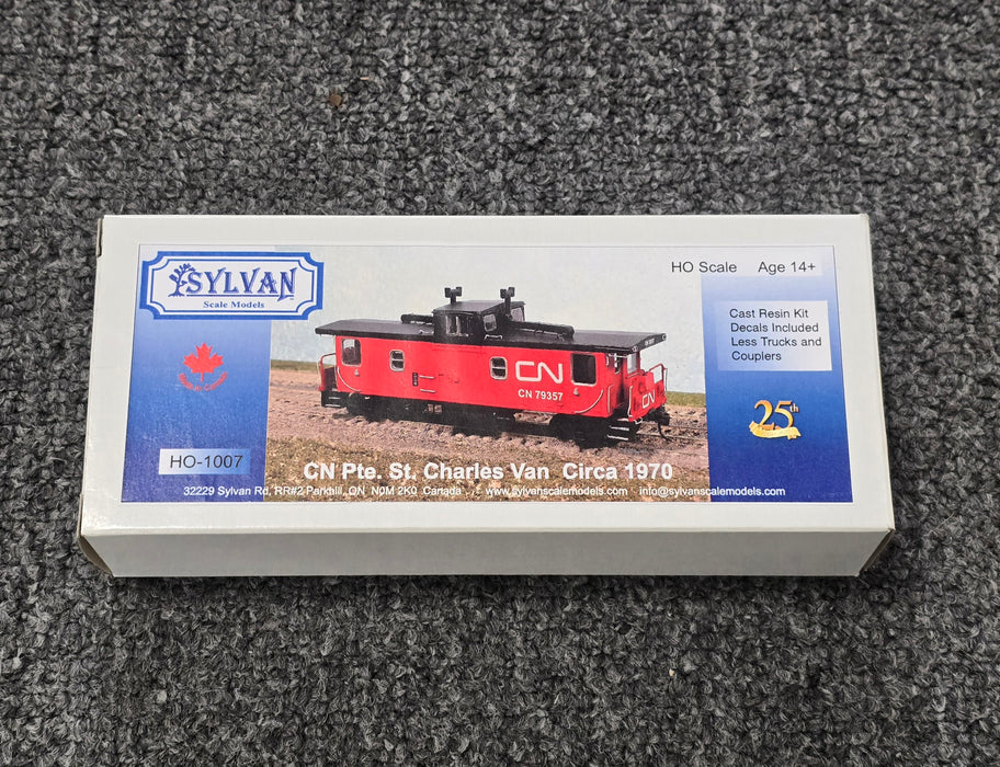 Sylvan Scale Models 1007 HO Scale CN Pte. St. Charles Van Resin Kit - NOS