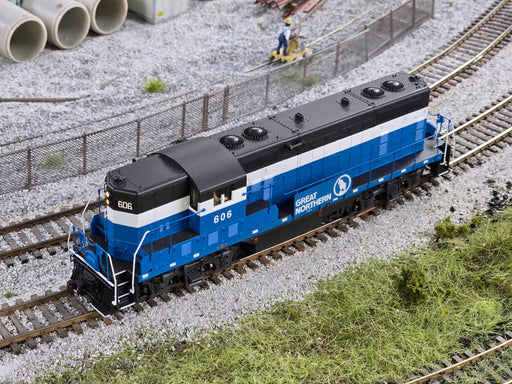 Atlas 8596 HO Scale EMD GP7 Great Northern GN 606 - Like New Used