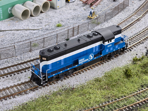 Atlas 8596 HO Scale EMD GP7 Great Northern GN 606 - Like New Used