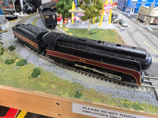 MTH RailKing 30-4184-1E O Gauge 4-8-4 Class J Steam Locomotive Norfolk & Western 612 with PS2 (Like New USED)