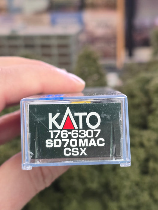 KATO 176-6307 N Scale EMD SD70MAC CSX 701 - USED