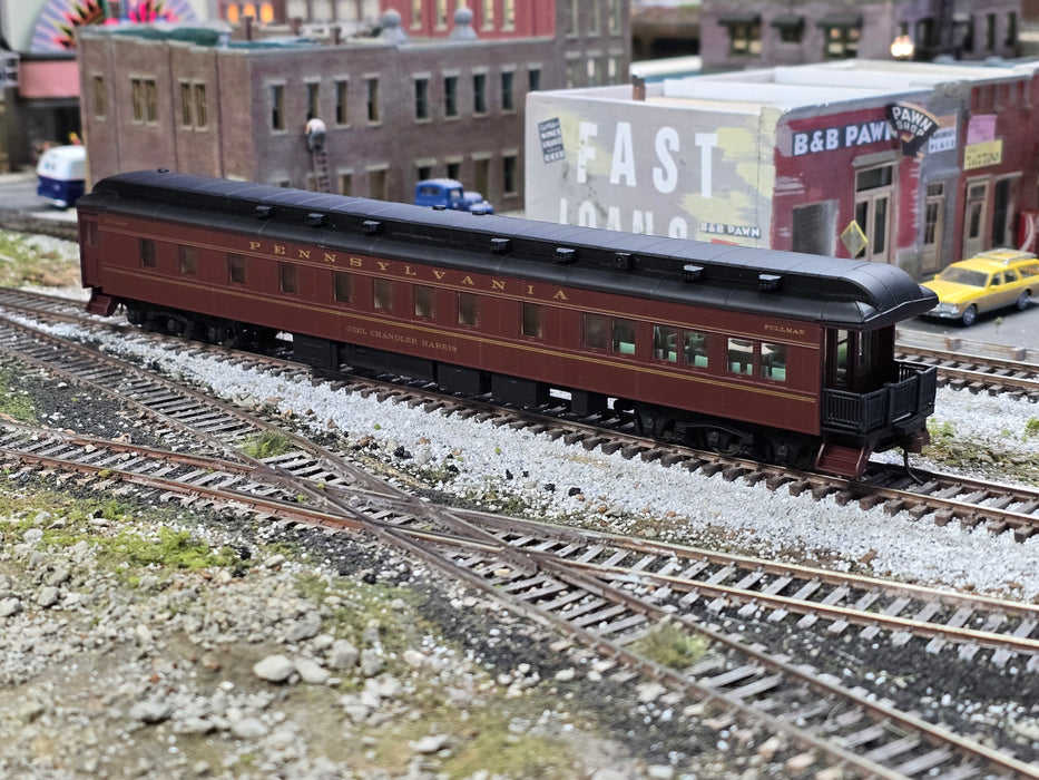 Walthers 932-10254 HO Scale Pullman Heavyweight 3-2 Lounge Observation Pennsylvania "Joel Chandler Harris" - USED
