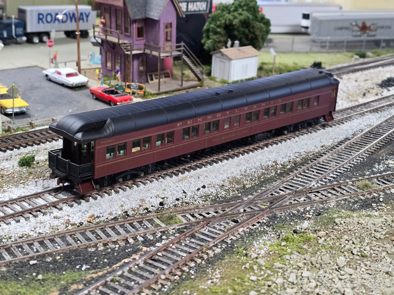 Walthers 932-10254 HO Scale Pullman Heavyweight 3-2 Lounge Observation Pennsylvania "Joel Chandler Harris" - USED