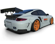 24K RC Technology Clear 1/10 LBWK Works Porsche 997 Full Drift Body Set with Body Kit for 257mm Wheelbase