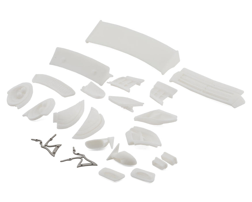 24K RC Technology Clear 1/10 LBWK Works Porsche 997 Full Drift Body Set with Body Kit for 257mm Wheelbase