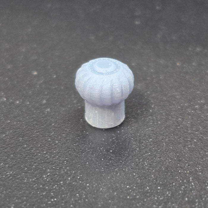 3G Resin Prints B-00009 HO Scale Spinning Tyle Rooftop Vents (Unpainted Resin Pack of 12)