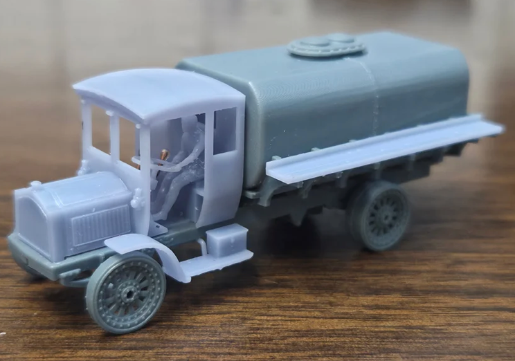 3G Resin Prints B-00055 HO Scale 1920's Packard Tanker Truck 3D Printed Kit