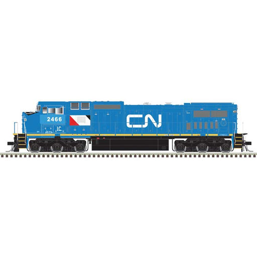 Atlas 10004499 HO Scale GE Dash 8-40CW Canadian National "IC Patch" CN 2466 DCC & Sound