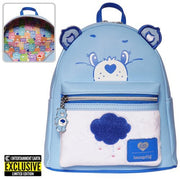 Loungefly Care Bears Grumpy Bear Flocked Mini-Backpack - Entertainment Earth Exclusive