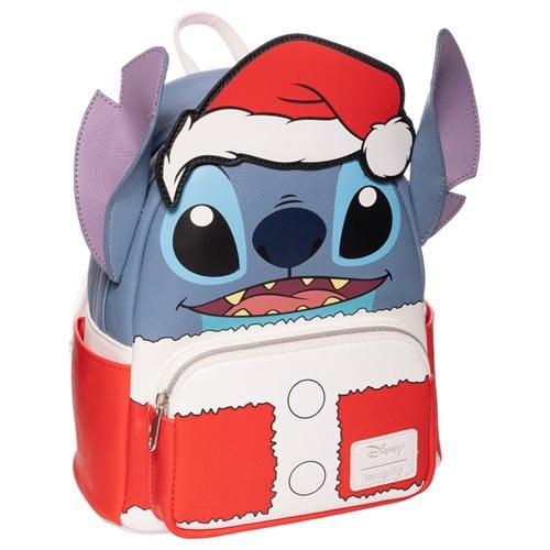 disney stitch mini backpack Lilo & Stitch Holiday Santa Stitch Mini Backpack