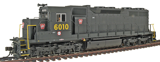Atlas Master 7050 HO Scale EMD SD35 Diesel Pennsylvania PRR 6010 with DCC & QSI Sound - NOS