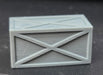 3G Resin Prints B-00042 HO Scale 4'x4'x8' Wooden Crate (Unpainted Resin Pack of 2)