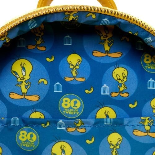 Loungefly Looney Tunes Tweety Plush Mini-Backpack