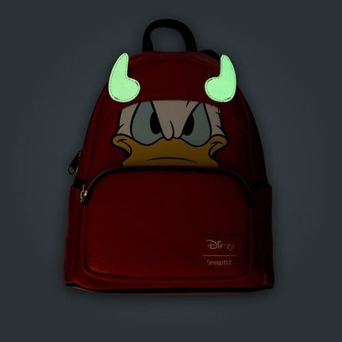 donald duck loungefly mini backpack Donald Duck Devil Donald Cosplay Mini-Backpack Exclusive