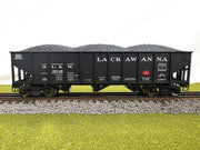 Ready Made Trains (RMT) 66280 O Gauge 70 Ton Hopper Car Lackawanna DL&W
