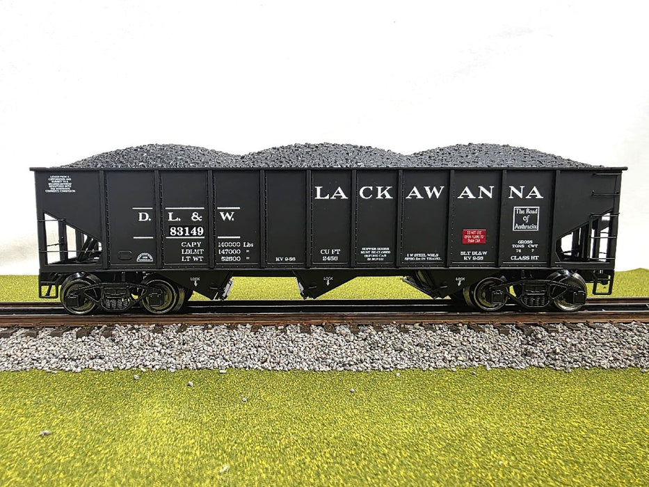 Ready Made Trains (RMT) 66280 O Gauge 70 Ton Hopper Car Lackawanna DL&W