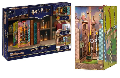 Revell 00532 Tiny Adventures – Harry Potter Quidditch Field 3D Wooden Book Nook Kit