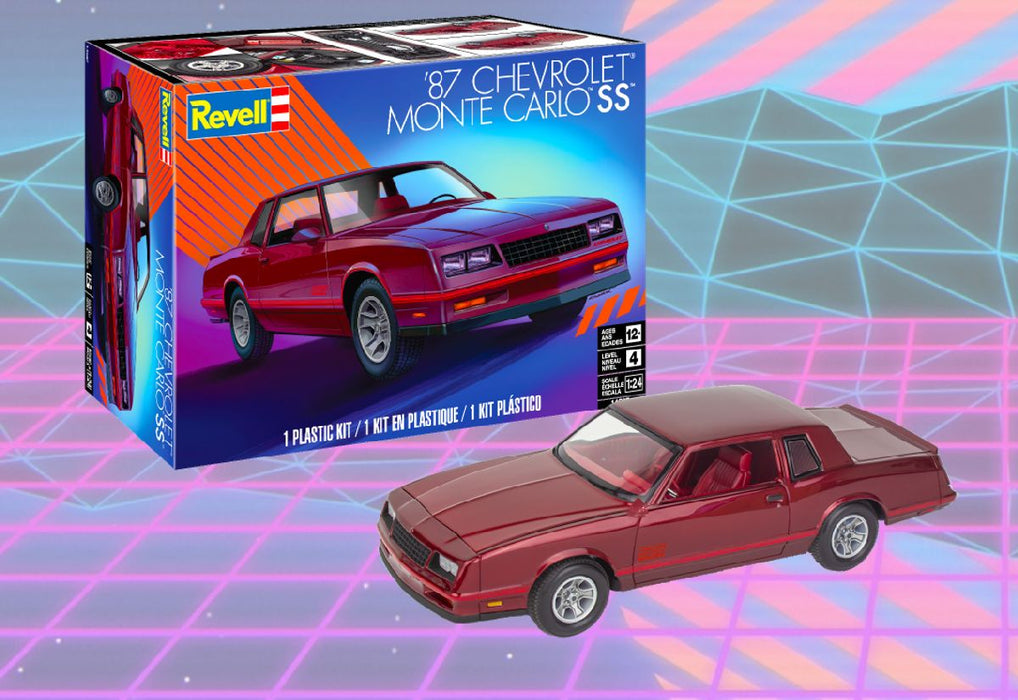 Revell 14587 1/24 '87 Chevrolet Monte Carlo SS Skill 4 Model Kit