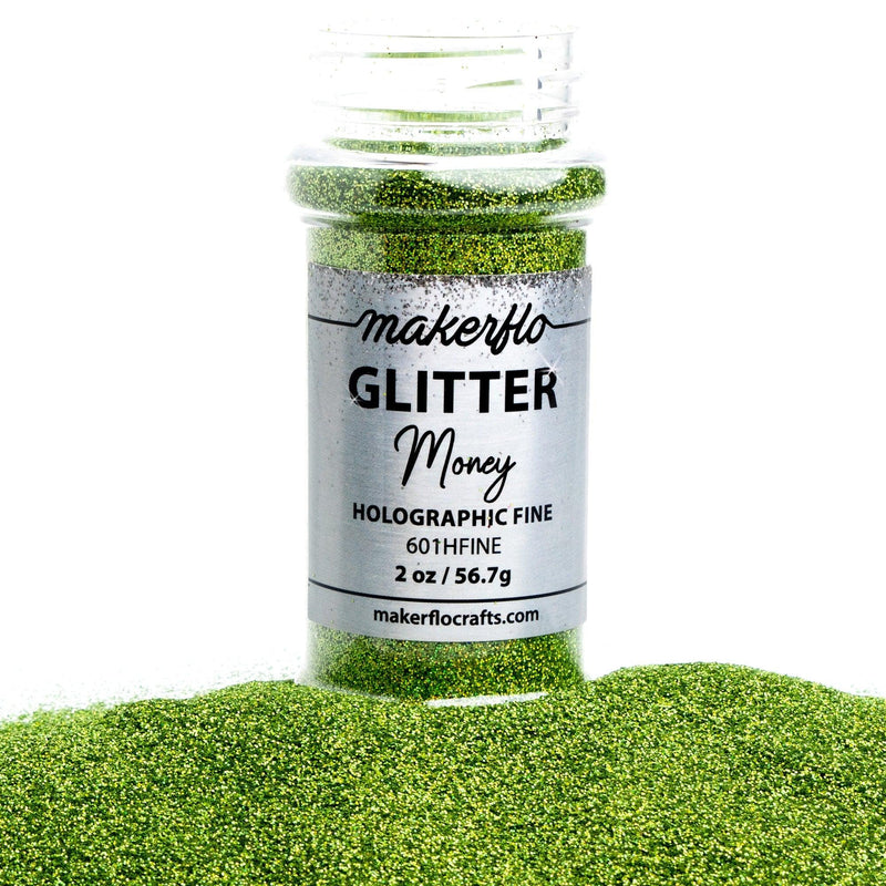 MakerFlo Crafts Money - Fine Glitter 2oz