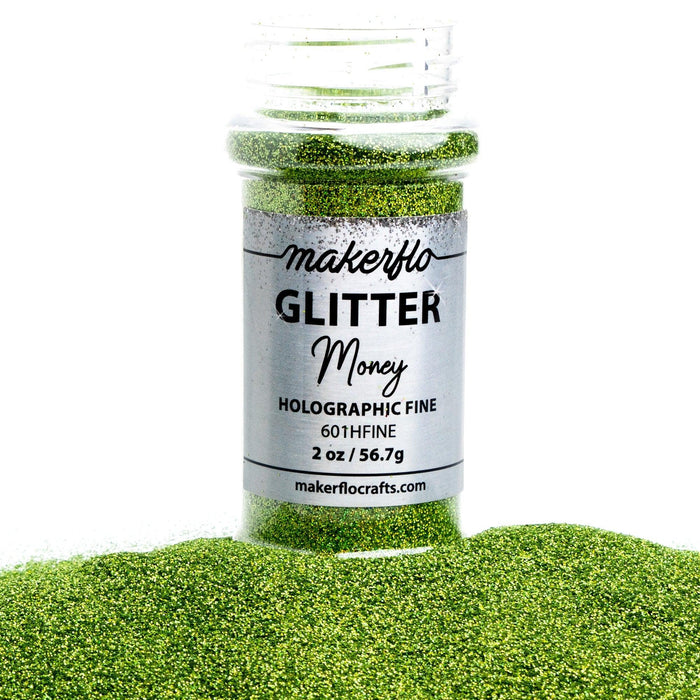 MakerFlo Crafts Money - Fine Glitter 2oz