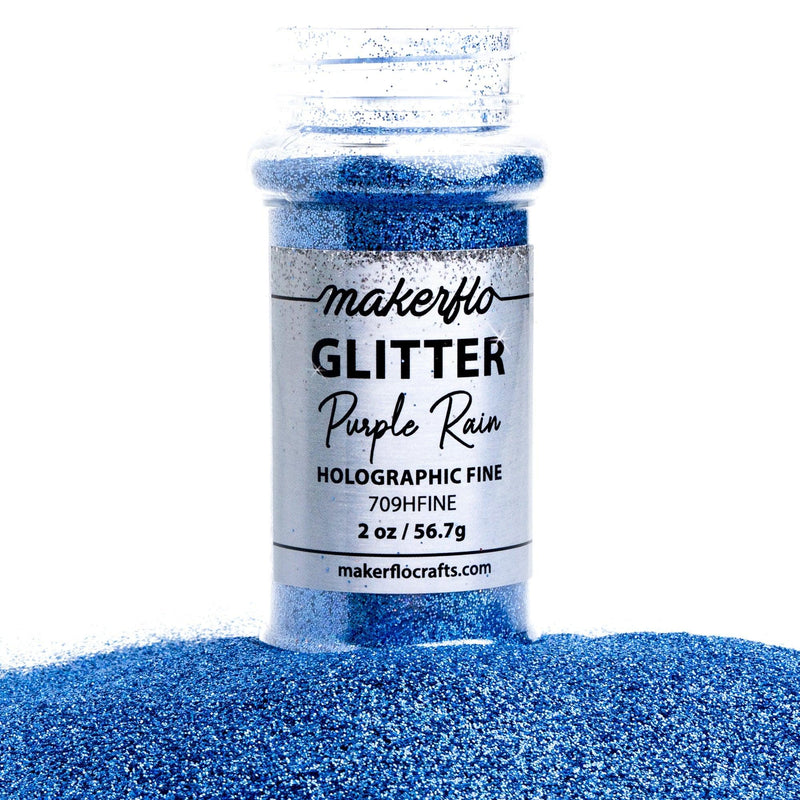 MakerFlo Crafts Purple Rain - Fine Glitter 2oz