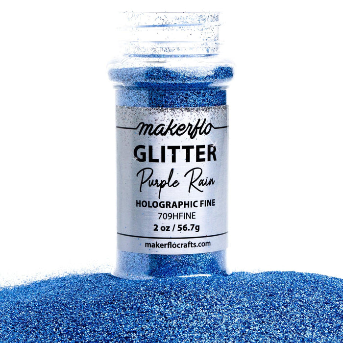 MakerFlo Crafts Purple Rain - Fine Glitter 2oz