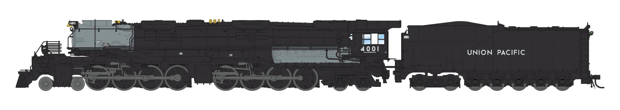 BLI 8350 HO Scale 4-8-8-4 Big Boy Steam Loco Union Pacific UP 4001 Paragon4 DCC