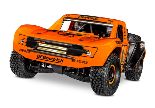 Traxxas 85086-4 Unlimited Desert Racer (UDR) Pro-Scale 4x4 Orange Trophy Truck Fox Racing with LED Lights