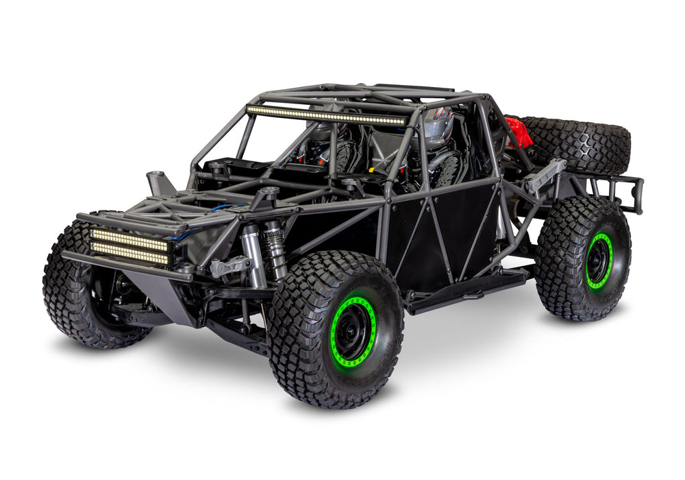 Traxxas 85086-4 Unlimited Desert Racer (UDR) Pro-Scale 4x4 Trophy Truck Green Rigid with LED Lights