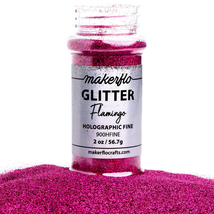 MakerFlo Crafts Flamingo - Fine Glitter 2oz