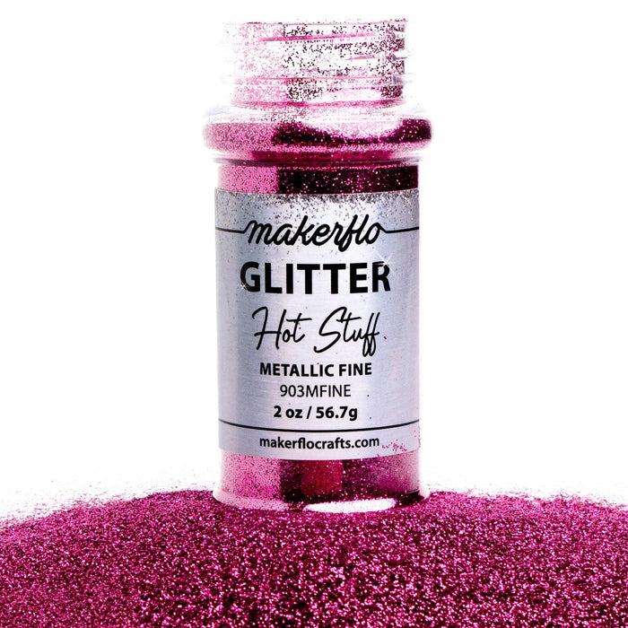 MakerFlo Crafts Hot Stuff - Fine Glitter 2oz