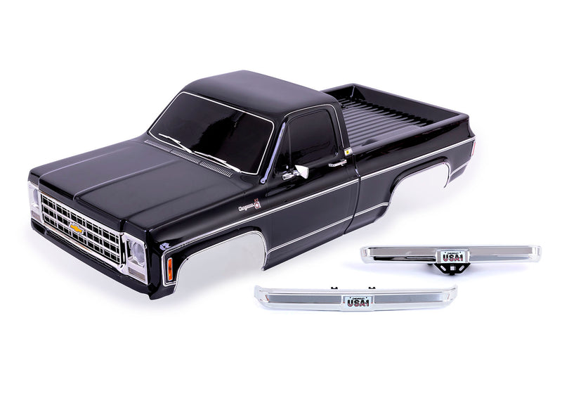 Traxxas 9212X Black Painted Complete Body for TRX-4 Crawlers