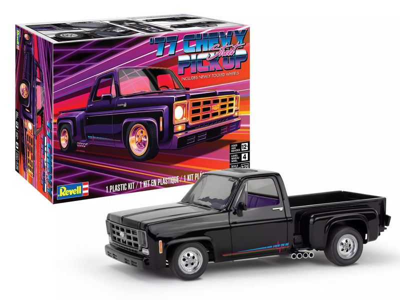 Revell 14552 1/25 '77 Chevy Street Pickup Skill Level 4 Model Kit