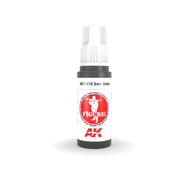 AK Interactive 11410 Figures Series: Dark Green 3G Acrylic Paint 17ml Bottle