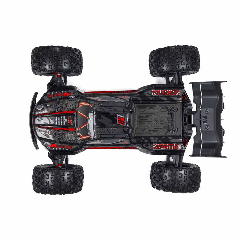ARRMA ARA5808V2T1 1/5 KRATON 4x4 8S BLX Brushless Stunt Truck - Black