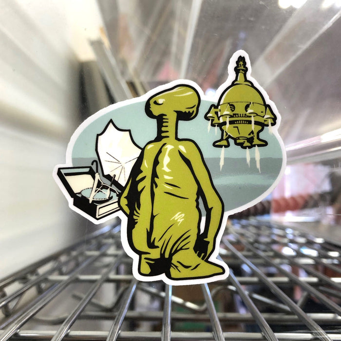 Chop Shop Studio E.T. Phoned Home Sticker