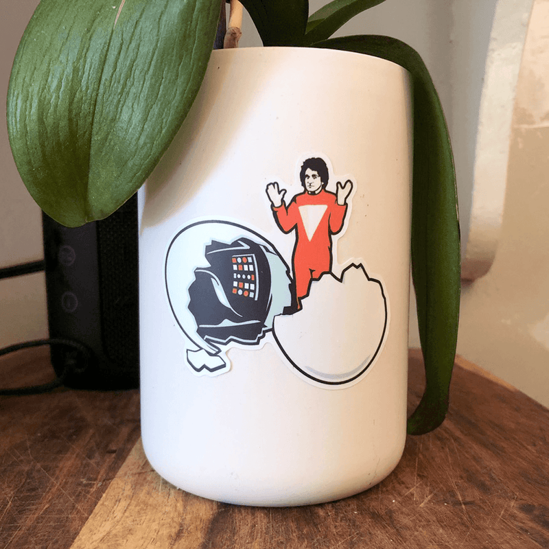 Chop Shop Studio From Ork Sticker