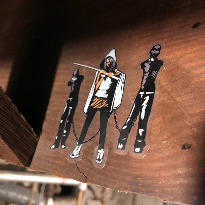 Chop Shop Studio Michonne and Family Sticker