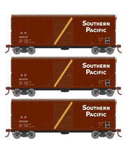 Athearn RTR 69441 HO Scale 40' Modernized Boxcar Southern Pacific SP 3 Pack