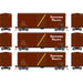 Athearn RTR 69441 HO Scale 40' Modernized Boxcar Southern Pacific SP 3 Pack