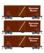 Athearn RTR 69441 HO Scale 40' Modernized Boxcar Southern Pacific SP 3 Pack
