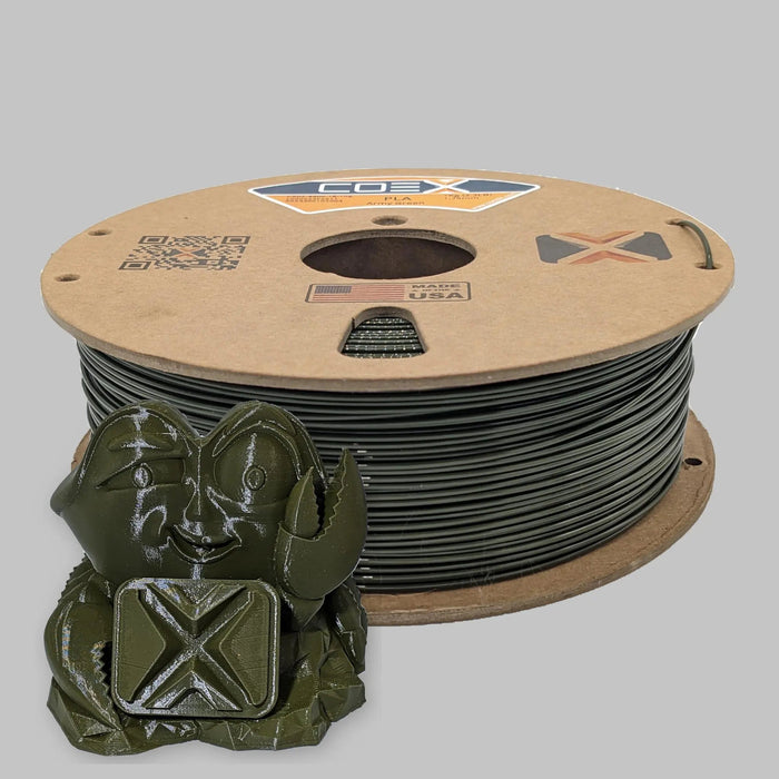 COEX 3D Army Green PLA Prime 3D Filament