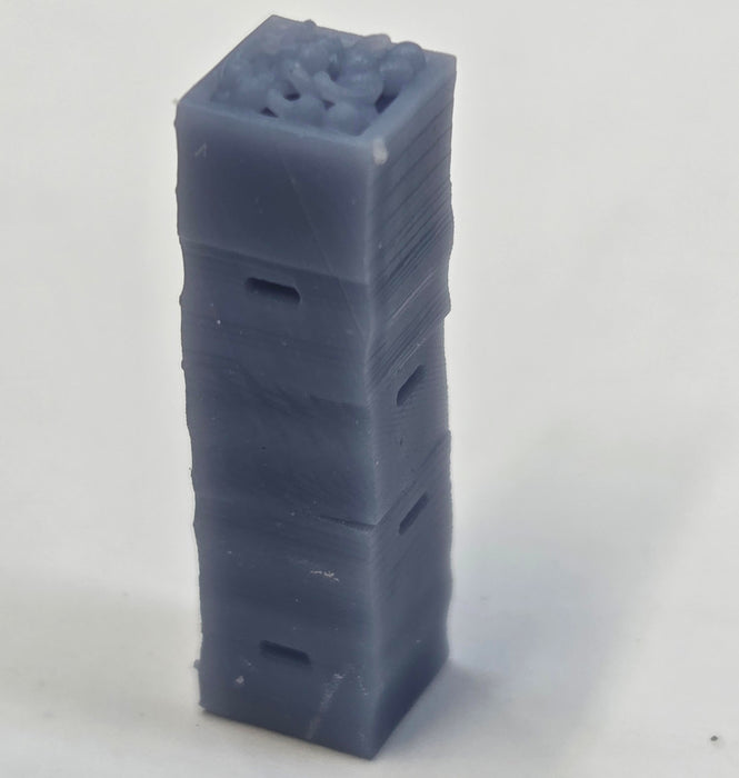 3G Resin Prints B-00016 HO Scale Boxes with Pumpkins 5 High (Unpainted Resin Pack of 4)