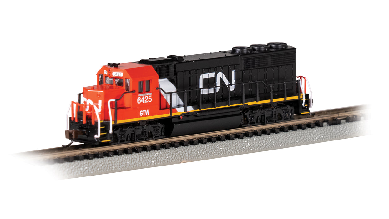 Bachmann 63572 N Scale EMD GP40 Diesel Canadian National CN/GTW 6425