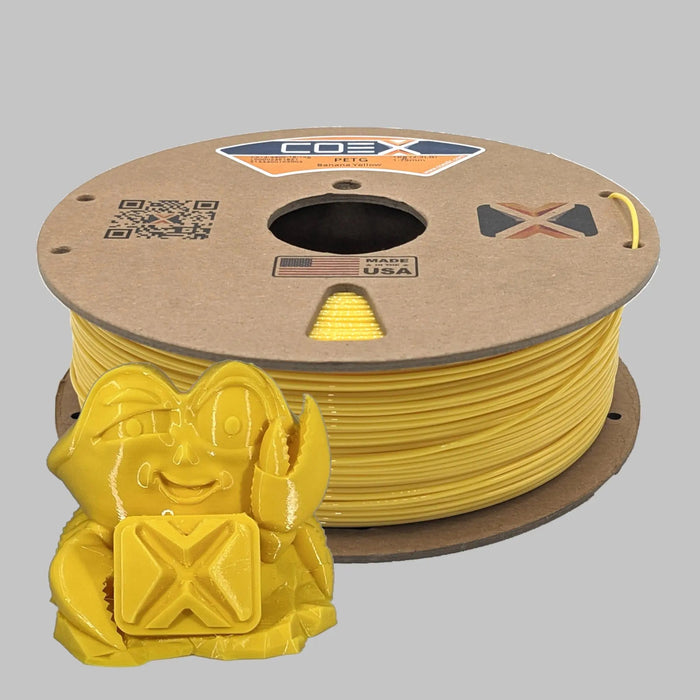 COEX 3D Banana Yellow PETG 3D Filament