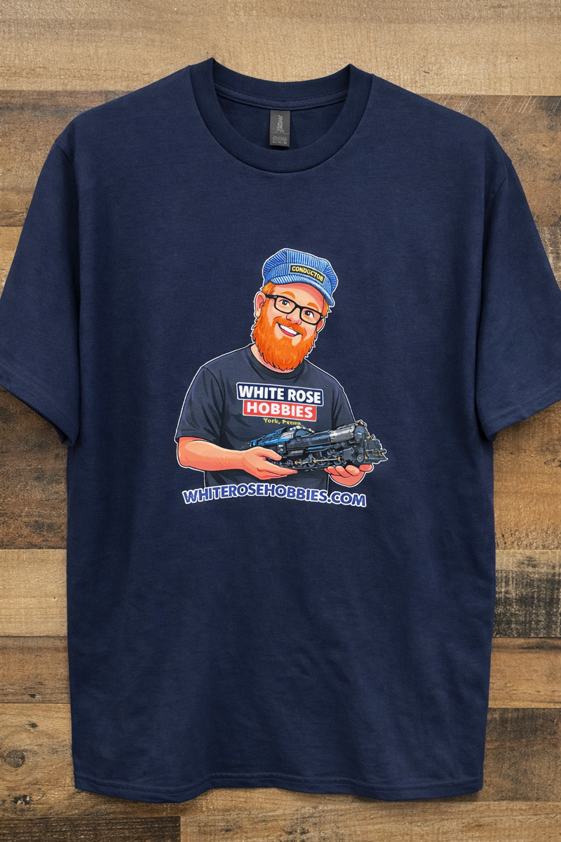 White Rose Hobbies "The Thoman Tee" Navy Blue