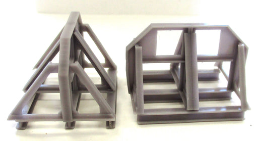 Bethlehem Car Works Sparrows Point SP-110 Ice Breaker Racks for 2 Bay Hopper Car (1 Pair)