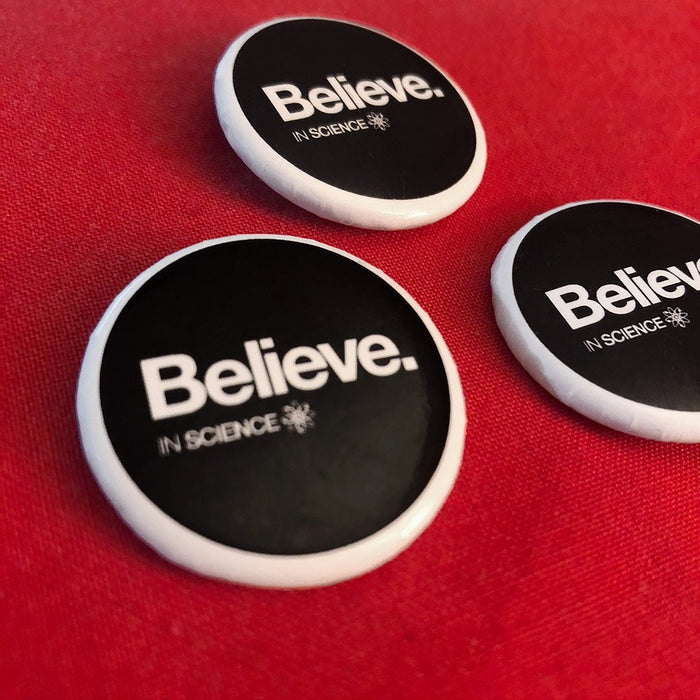 Chop Shop Studio Believe Science Button