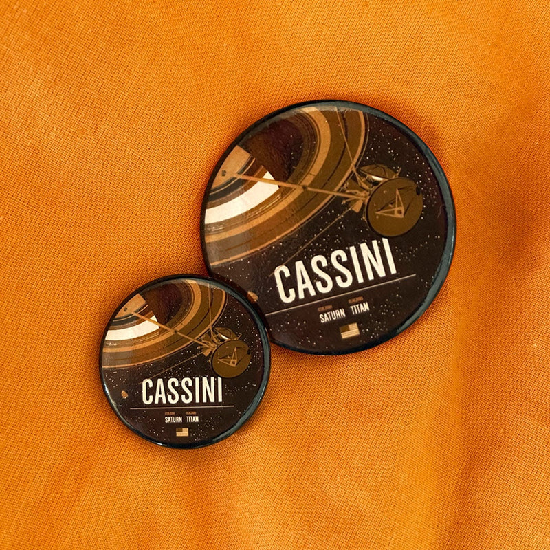 Chop Shop Studio Cassini Mission Buttons
