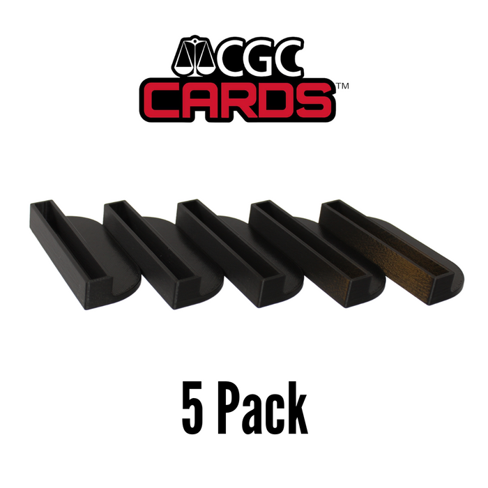 Stand Up Displays Basic Stands - CGC - Black - 5 Pack